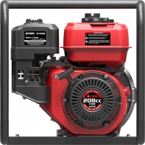 Мотопомпа бензиновая A-iPOWER AWP50Н для слабозагрязненной воды высоконапорная 30421 - изображение 2