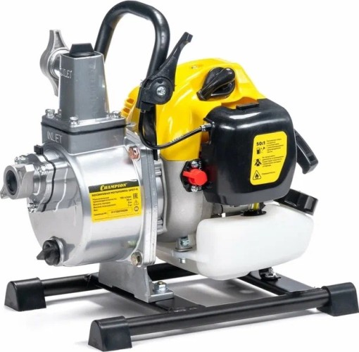 Мотопомпа бензиновая CHAMPION GP27-II для слабозагрязненной воды - изображение 2
