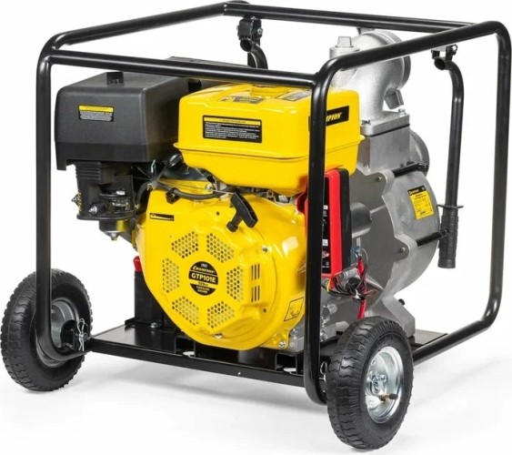 Мотопомпа бензиновая CHAMPION GTP101E для грязной воды - изображение 3