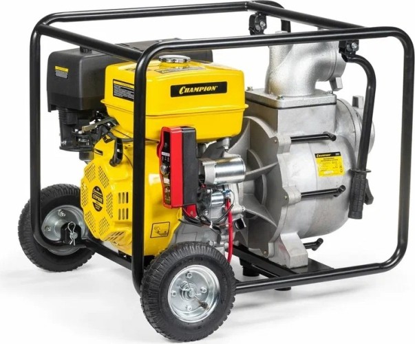 Мотопомпа бензиновая CHAMPION GTP101E для грязной воды - изображение 2