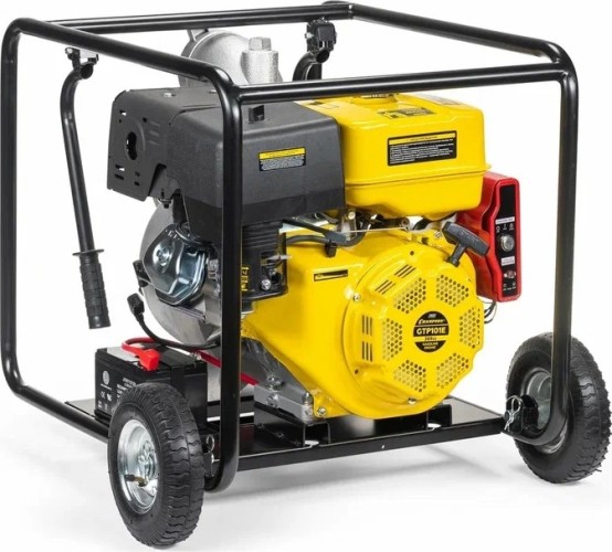 Мотопомпа бензиновая CHAMPION GTP101E для грязной воды - изображение 5