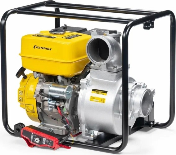 Мотопомпа бензиновая CHAMPION GP100E для слабозагрязненной воды - изображение 5