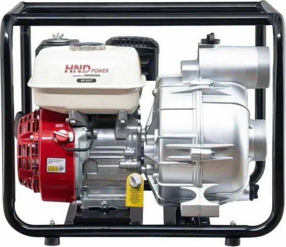 Мотопомпа бензиновая для грязной воды HND WP30XT - изображение 3
