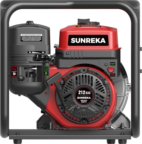 Мотопомпа бензиновая для грязной воды SUNREKA GWP80T 215005 - изображение 3