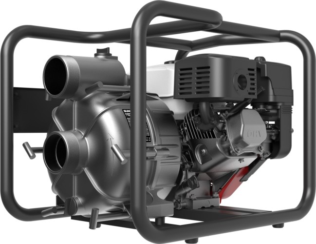 Мотопомпа бензиновая для грязной воды SUNREKA GWPH80T с двигателем HONDA 215071 - изображение 2