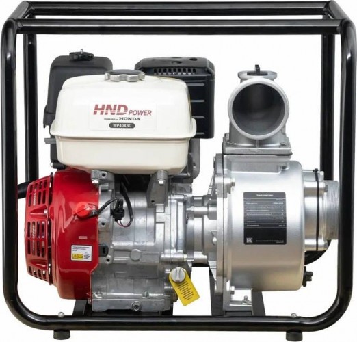 Мотопомпа бензиновая для слабозагрязненной воды HND WP40X3C (GX-390) - изображение 2