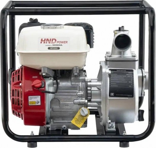 Мотопомпа бензиновая для слабозагрязненной воды HND WP20XC