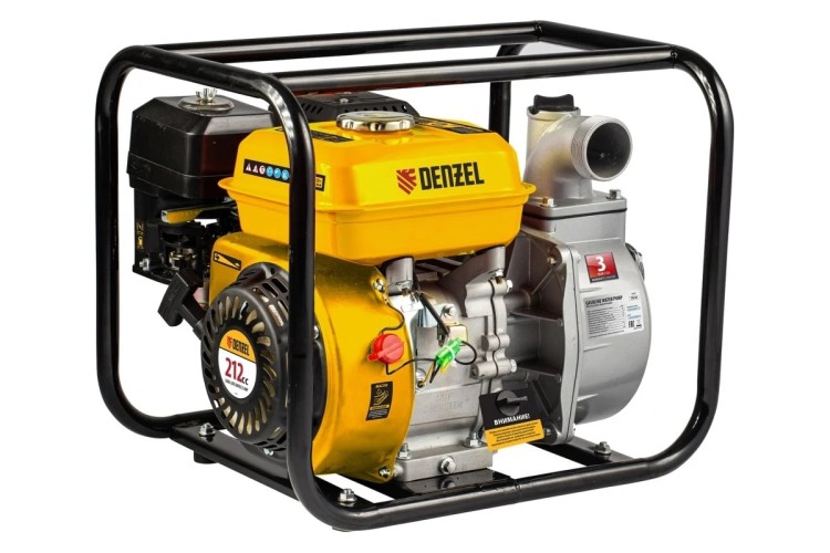 Мотопомпа бензиновая для слабозагрязненной воды Denzel PX-50 99201