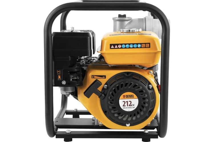 Мотопомпа бензиновая для слабозагрязненной воды Denzel PX-80 99202 - изображение 5