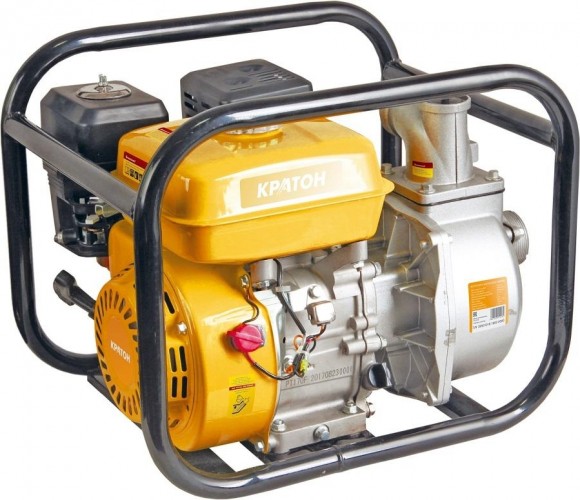 Мотопомпа бензиновая для слабозагрязненной воды КРАТОН GWP-50 5 05 01 018