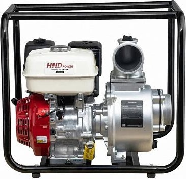 Мотопомпа бензиновая для слабозагрязненной воды HND WP40X2C (GX-270)