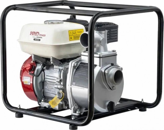 Мотопомпа бензиновая для слабозагрязненной воды HND WP20XC - изображение 4
