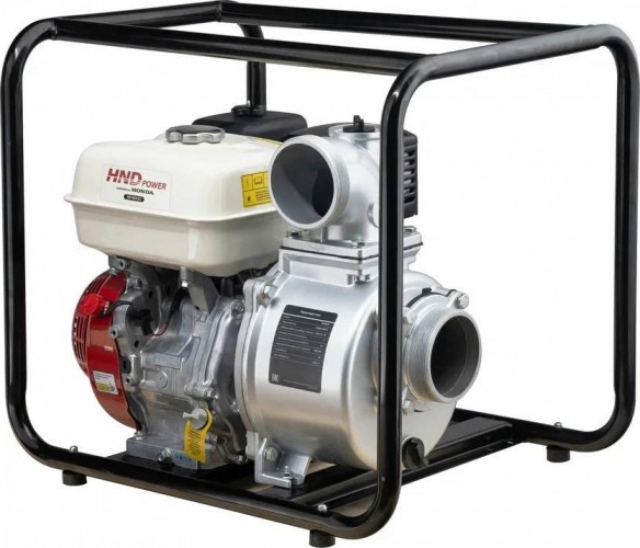 Мотопомпа бензиновая для слабозагрязненной воды HND WP40X2C (GX-270) - изображение 4