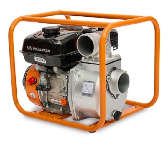 Мотопомпа бензиновая для слабозагрязненной воды VILLARTEC PB88