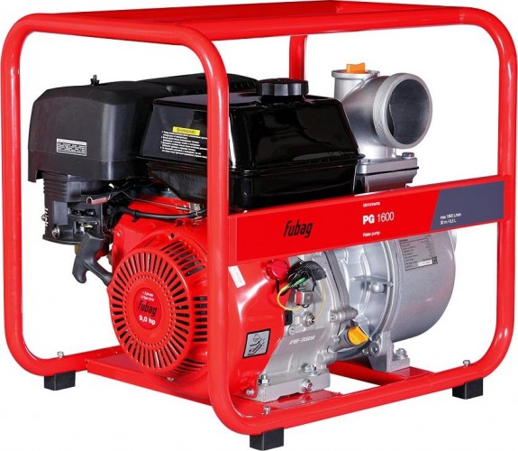 Мотопомпа бензиновая FUBAG PG 1600 для слабозагрязненной воды 646263 - изображение 2