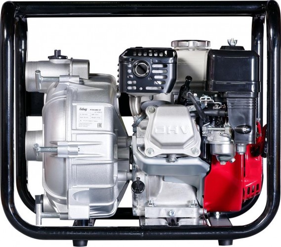Мотопомпа бензиновая FUBAG PTН  600 ST для слабозагрязненной воды 838216 - изображение 3