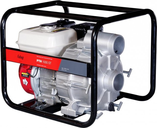 Мотопомпа бензиновая FUBAG PTН 1000 ST для слабозагрязненной воды 838217