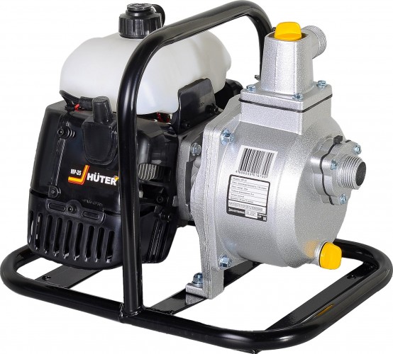 Мотопомпа бензиновая HUTER MP- 25 для слабозагрязненной воды 70/11/1