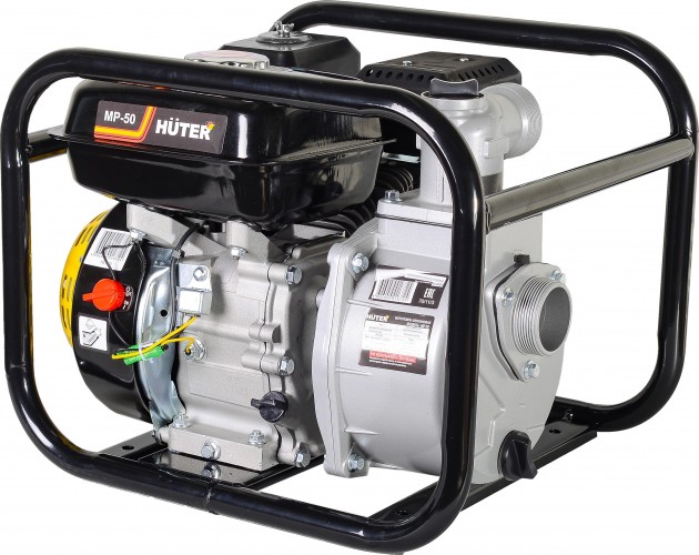 Мотопомпа бензиновая HUTER MP- 50 для слабозагрязненной воды 70/11/3