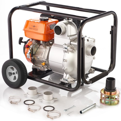 Мотопомпа бензиновая MERAN MPG301T для грязной воды 100582454 - изображение 1