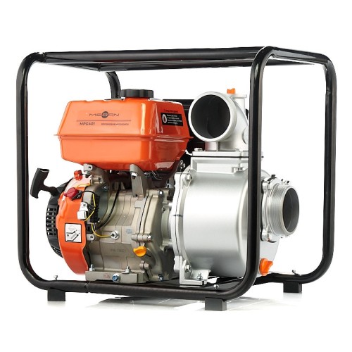 Мотопомпа бензиновая MERAN MPG401 для слабозагрязненной воды 100345495