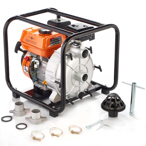 Мотопомпа бензиновая MERAN MPG201ST для грязной воды 100582450