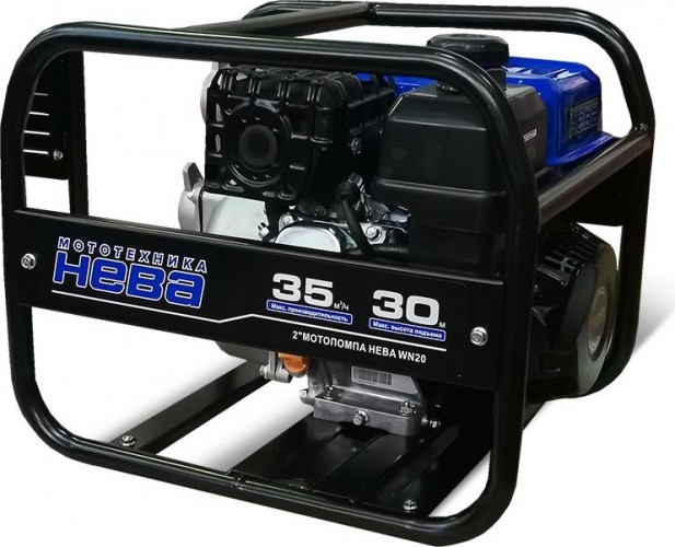 Мотопомпа бензиновая НЕВА WN 20 для слабозагрязненной воды 4650002230743