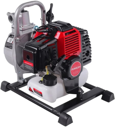 Мотопомпа бензиновая Победа МП-10T для слабозагрязненной воды 336102310