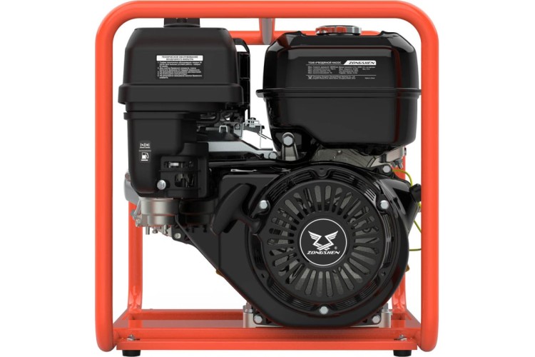 Мотопомпа бензиновая ZONGSHEN TG 40  для грязной воды 1T90STG40 - изображение 3