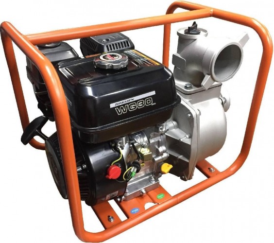 Мотопомпа бензиновая ZONGSHEN WG 30 для слабозагрязненной воды 1T90SWG30