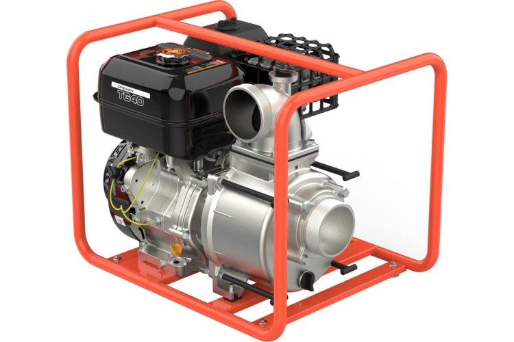 Мотопомпа бензиновая ZONGSHEN TG 40  для грязной воды 1T90STG40 - изображение 1