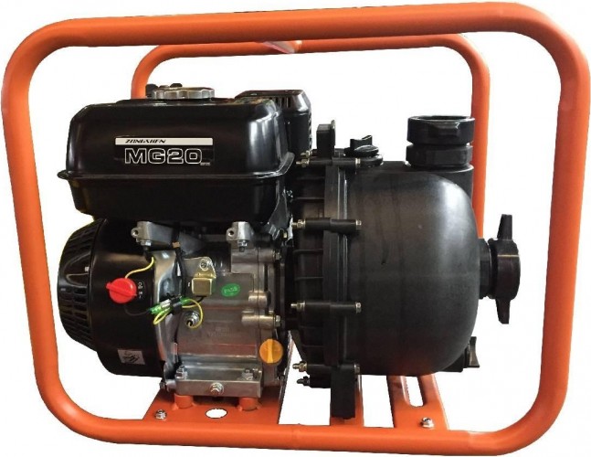 Мотопомпа бензиновая ZONGSHEN MG 20 для химических жидкостей 1T90SMG20 - изображение 2