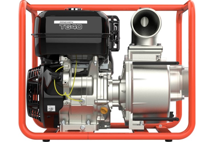 Мотопомпа бензиновая ZONGSHEN TG 40  для грязной воды 1T90STG40 - изображение 5