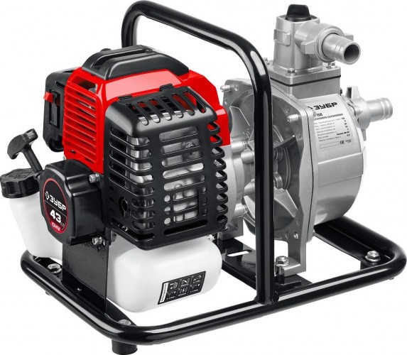 Мотопомпа бензиновая ЗУБР МП- 150 для слабозагрязненной воды МП-150 - изображение 2