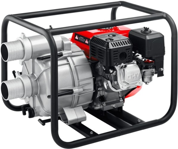 Мотопомпа бензиновая ЗУБР МПГ-1300 для грязной воды - изображение 4