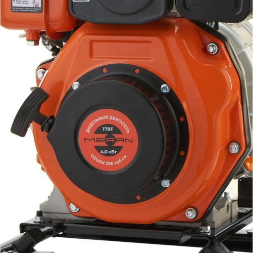 Мотопомпа дизельная для грязной воды MERAN MPD201ST 100593664 - изображение 3