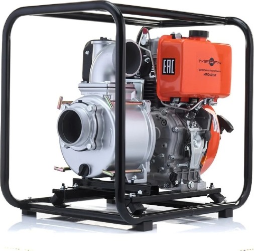 Мотопомпа дизельная для грязной воды MERAN MPD401ST 100593665