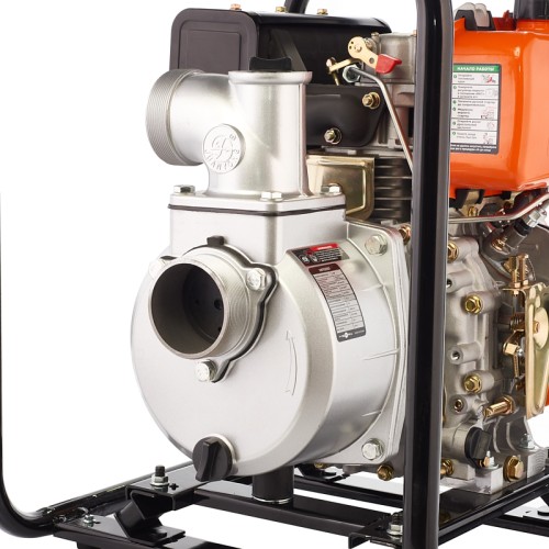 Мотопомпа дизельная для слабозагрязненной воды MERAN MPD301 100345501 - изображение 5