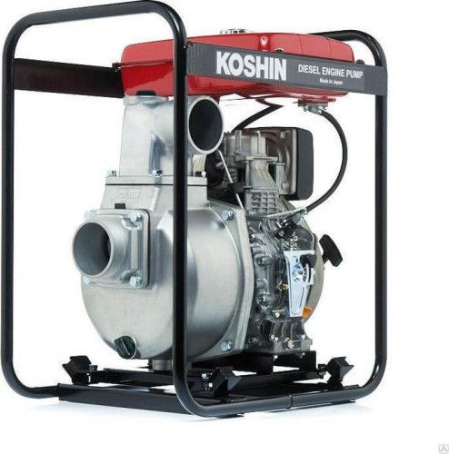 Мотопомпа дизельная KOSHIN SEY-100D для слабозагрязненной воды