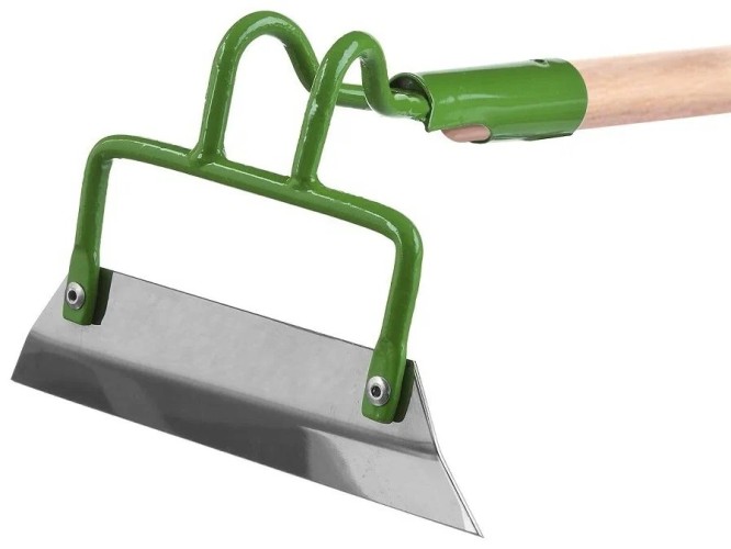 Мотыга РОСТОК 200х50х1290 мм из нержавеющей стали с черенком 421574 - изображение 2