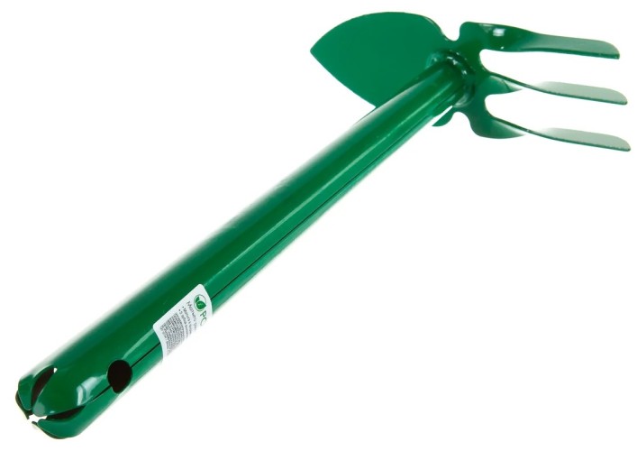 Мотыга-рыхлитель РОСТОК "лепесток+3 зуба" с металлической ручкой, 60 мм 421423 - изображение 2