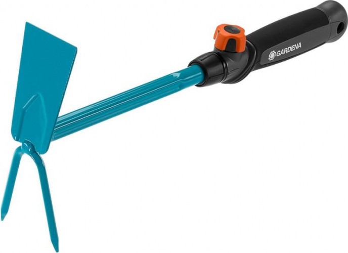 Мотыжка ручная с 2 зубцами GARDENA 5 см, насадка для комбисистемы 08913-20.000.00 08913-20.000.00