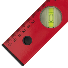 Уровень алюминиевый MTX 1800 мм, 3 глазка, красный, линейка - изображение 9