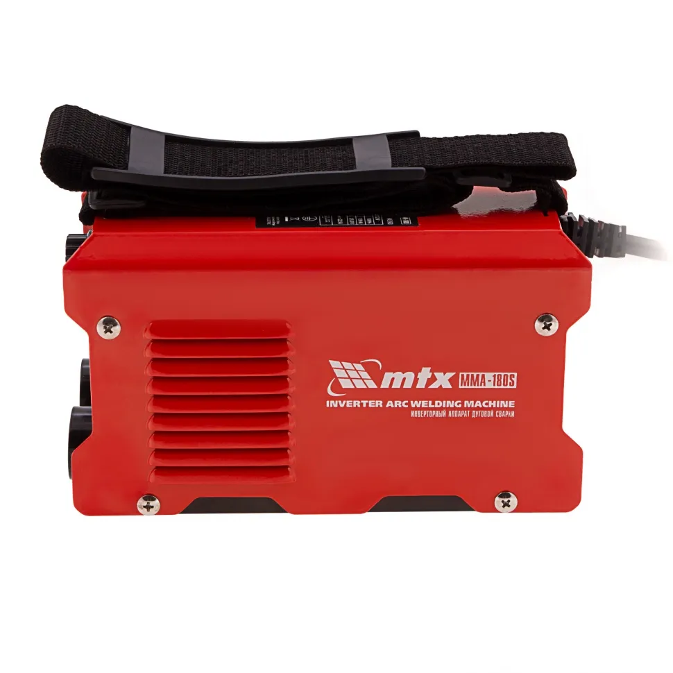 Инверторный аппарат дуговой сварки MTX MMA-180S, 180 А, ПВ60%, диаметр электрода 1,6-4 мм - изображение 3