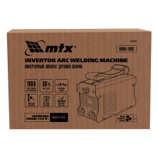 Инверторный аппарат дуговой сварки MTX MMA-180S, 180 А, ПВ60%, диаметр электрода 1,6-4 мм - изображение 37
