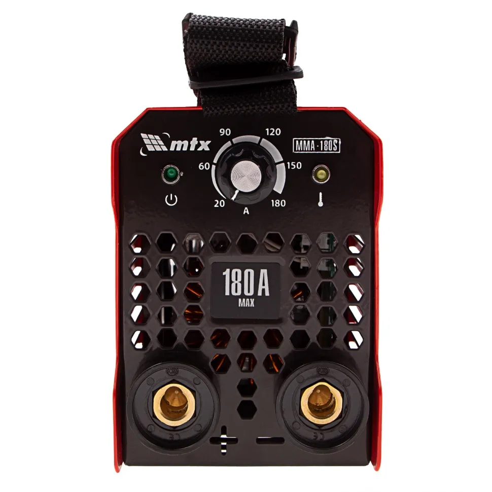 Инверторный аппарат дуговой сварки MTX MMA-180S, 180 А, ПВ60%, диаметр электрода 1,6-4 мм - изображение 5