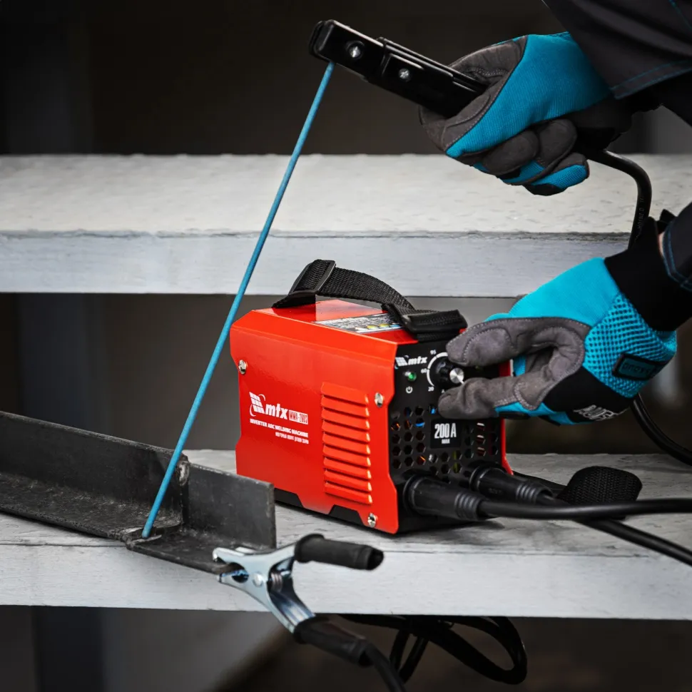 Инверторный аппарат дуговой сварки MTX MMA-200S, 200 А, ПВ60%, диаметр электрода 1,6-5 мм - изображение 17