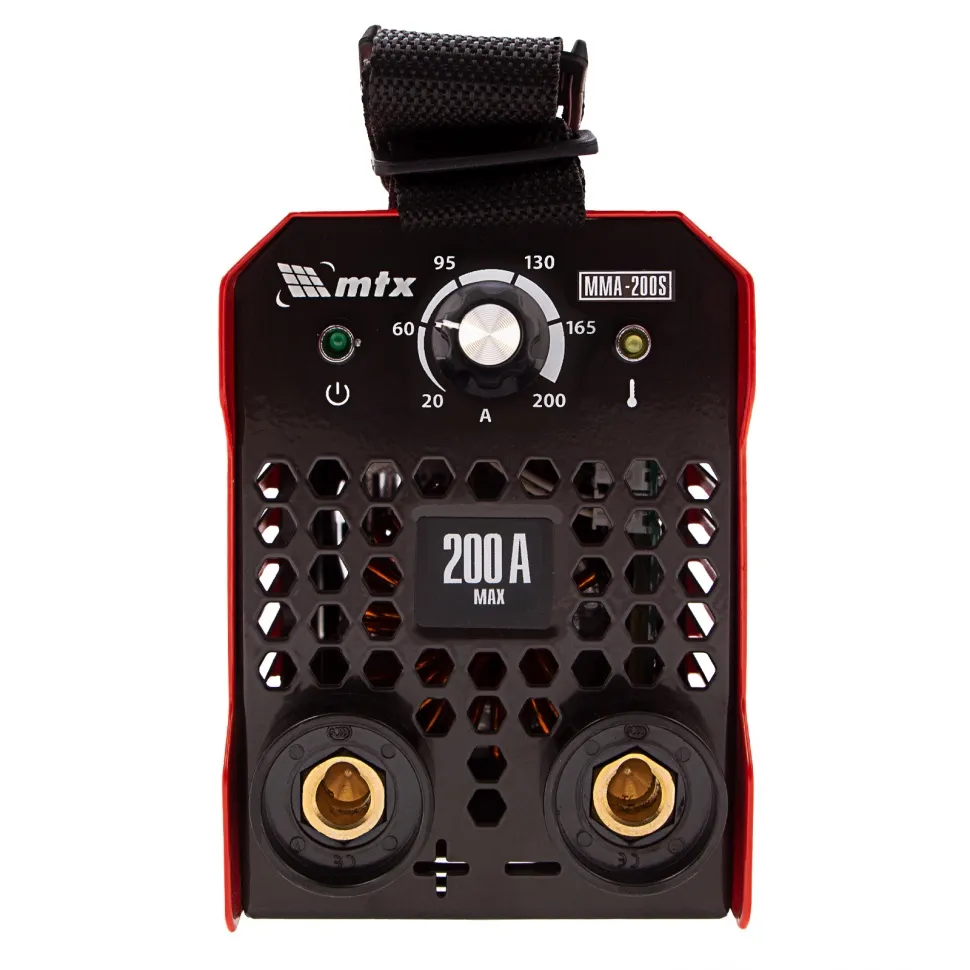 Инверторный аппарат дуговой сварки MTX MMA-200S, 200 А, ПВ60%, диаметр электрода 1,6-5 мм - изображение 5