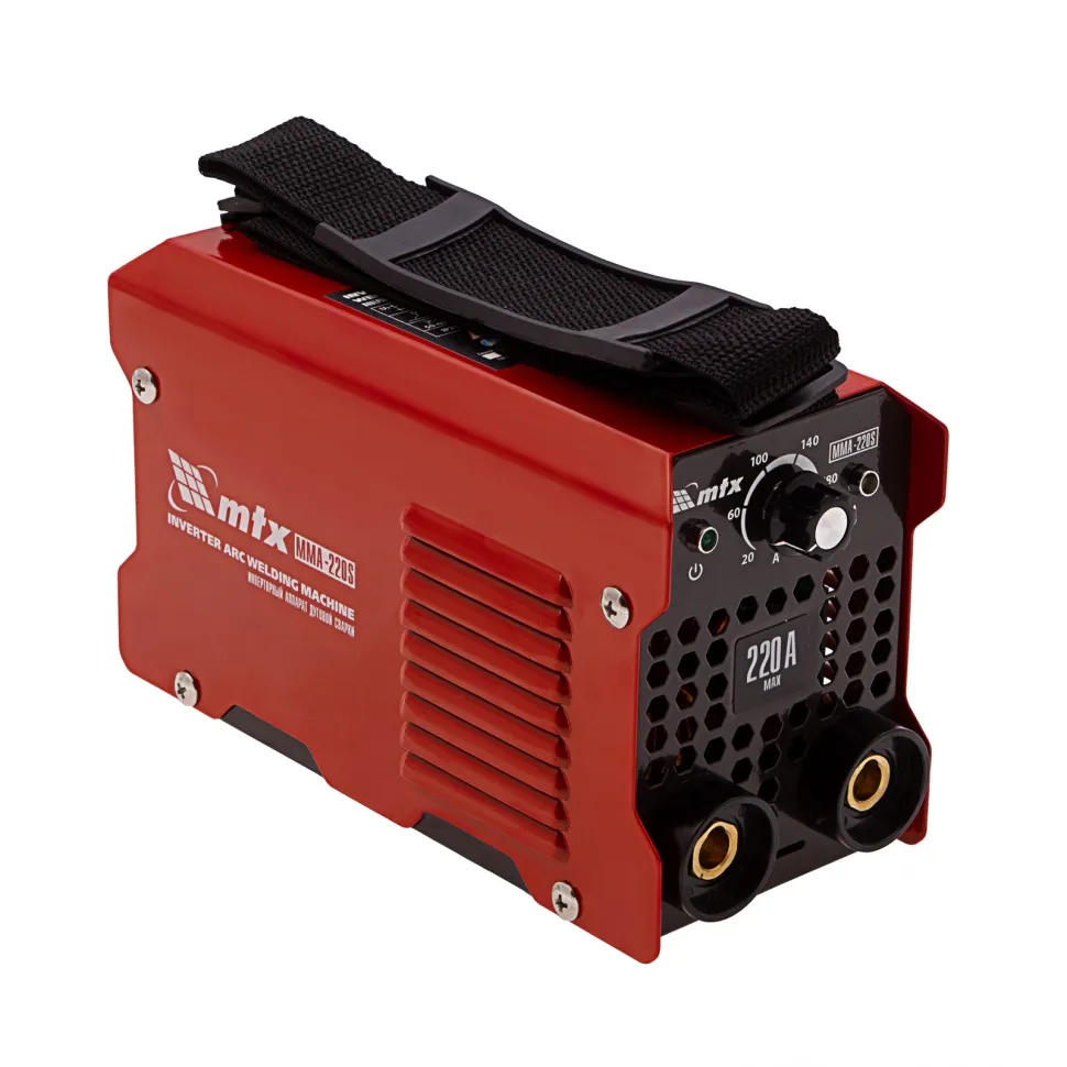 Инверторный аппарат дуговой сварки MTX MMA-220S, 220 А, ПВ60%, диаметр электрода 1,6-5 мм - изображение 2