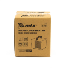 Тепловая пушка керамическая MTX SHC-2000, квадратная, 230 В, 120 м3/ч, 1/2 кВт - изображение 18